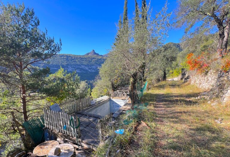 House in Sospel 48m² Quiet area, near Monaco, terrain 6500m² ISM Property