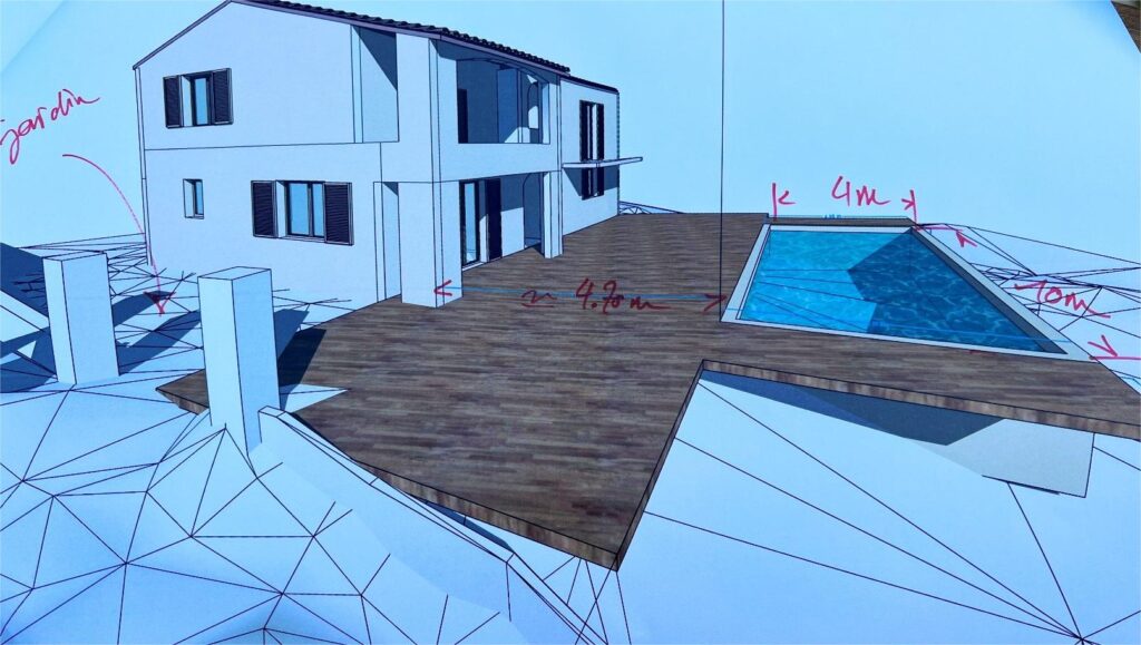 Villa Roquebrune-Cap-Martin 190m² Proche Monaco, vue ISM Property