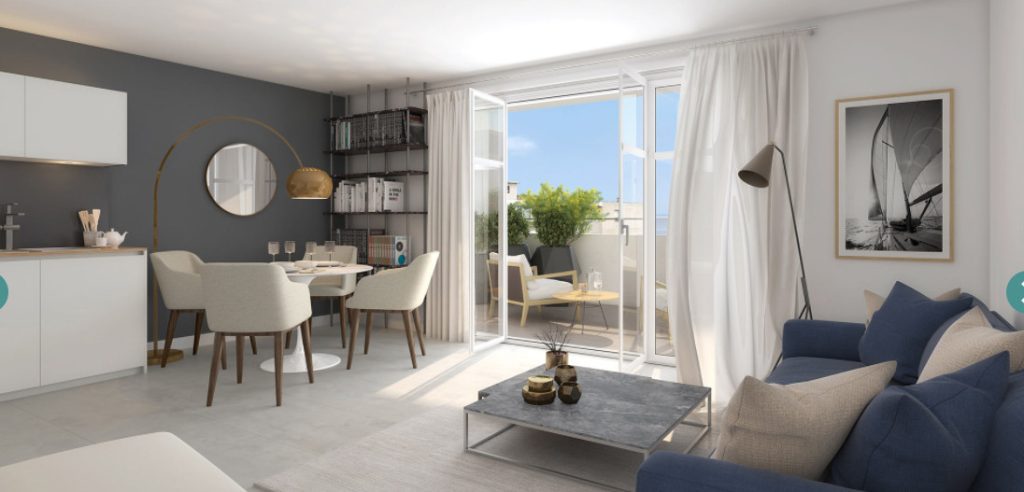 Appartement Roquebrune-Cap-Martin 76m² Vue mer , Monaco next to pieds ISM Property
