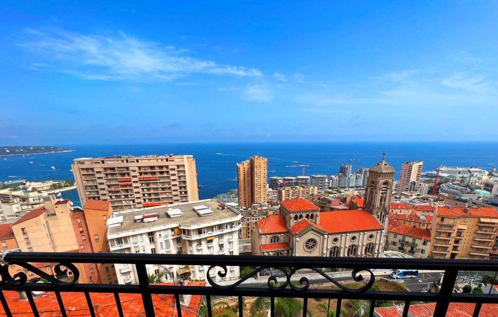 Apartment Beausoleil 71m² Open sea view, walk distance to Monaco ISM Property