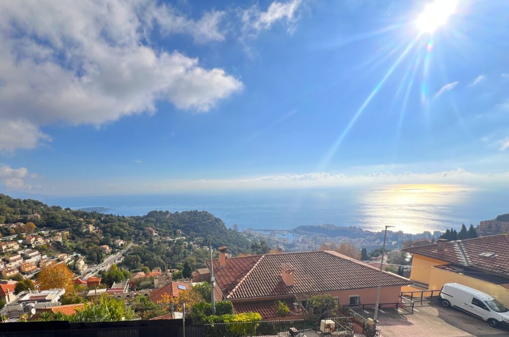Villa with Panoramic Sea & Mountain Views – La Turbie Village ISM Property