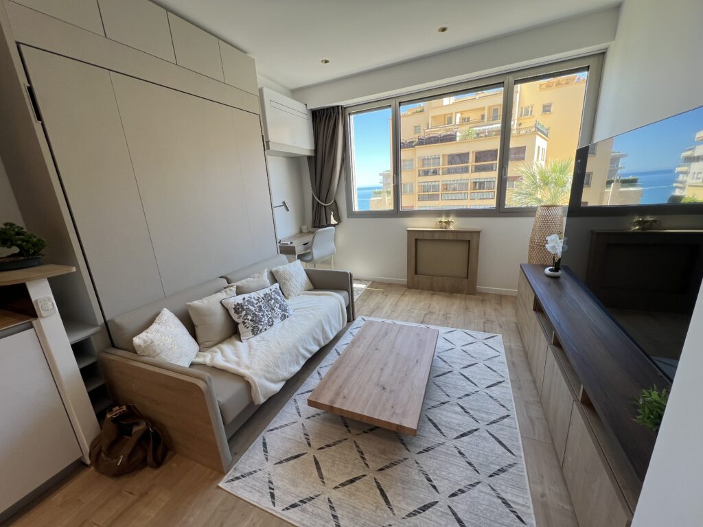 Monaco - Sea View Studio Apartment – Château Périgord ISM Property