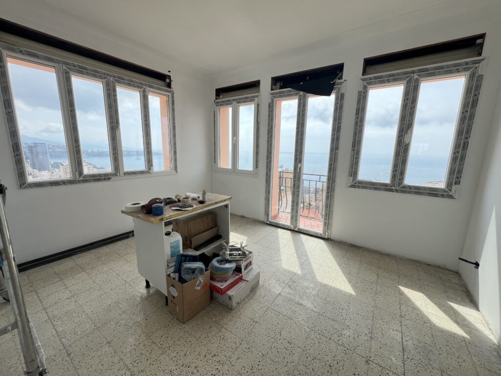 Open sea view, border Monaco, terrace ISM Property