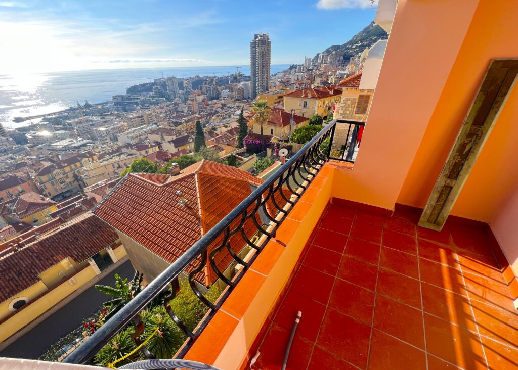 Sea View Apartment with Terrace – Beausoleil Border Monaco ISM Property