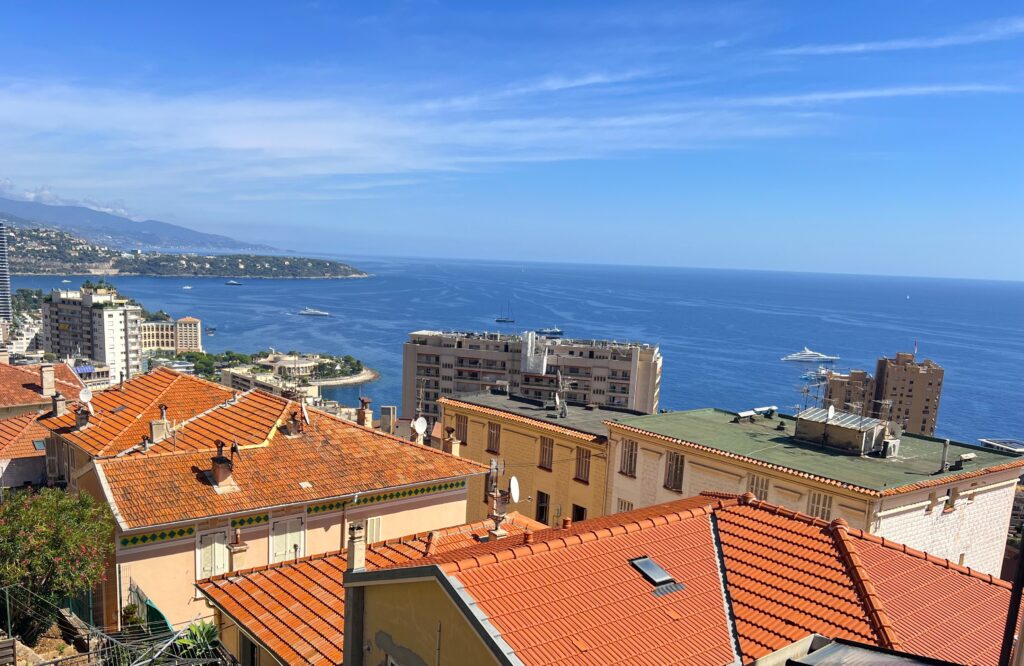 Vue mer panoramique , terrace border Monaco ISM Property