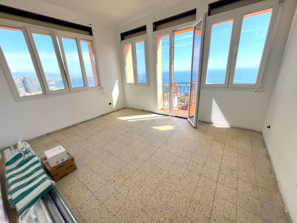 Vue mer panoramique , terrace border Monaco ISM Property