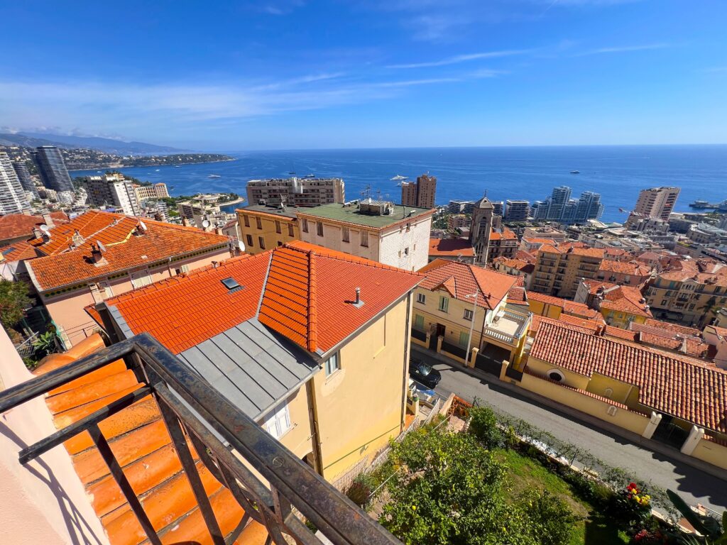 Vue mer panoramique , terrace border Monaco ISM Property