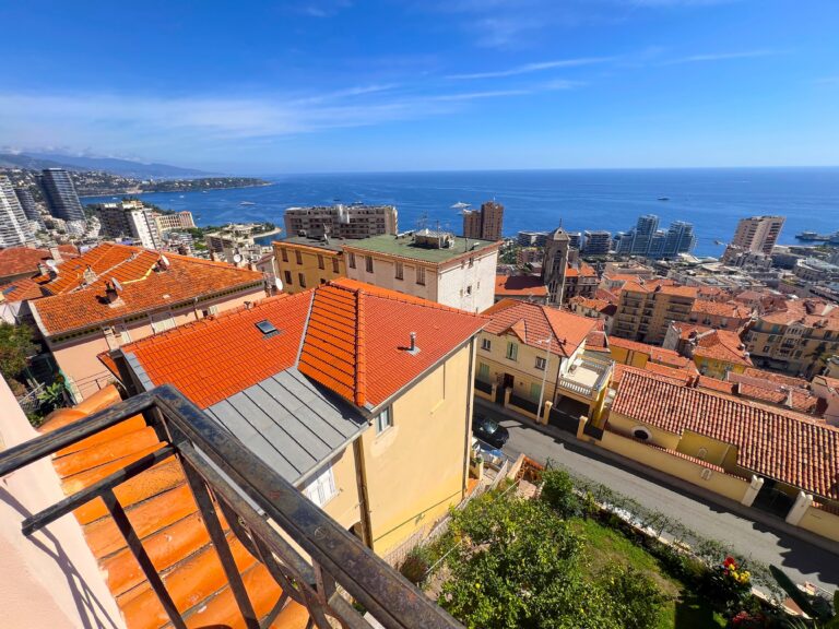 Vue mer panoramique , terrace border Monaco ISM Property