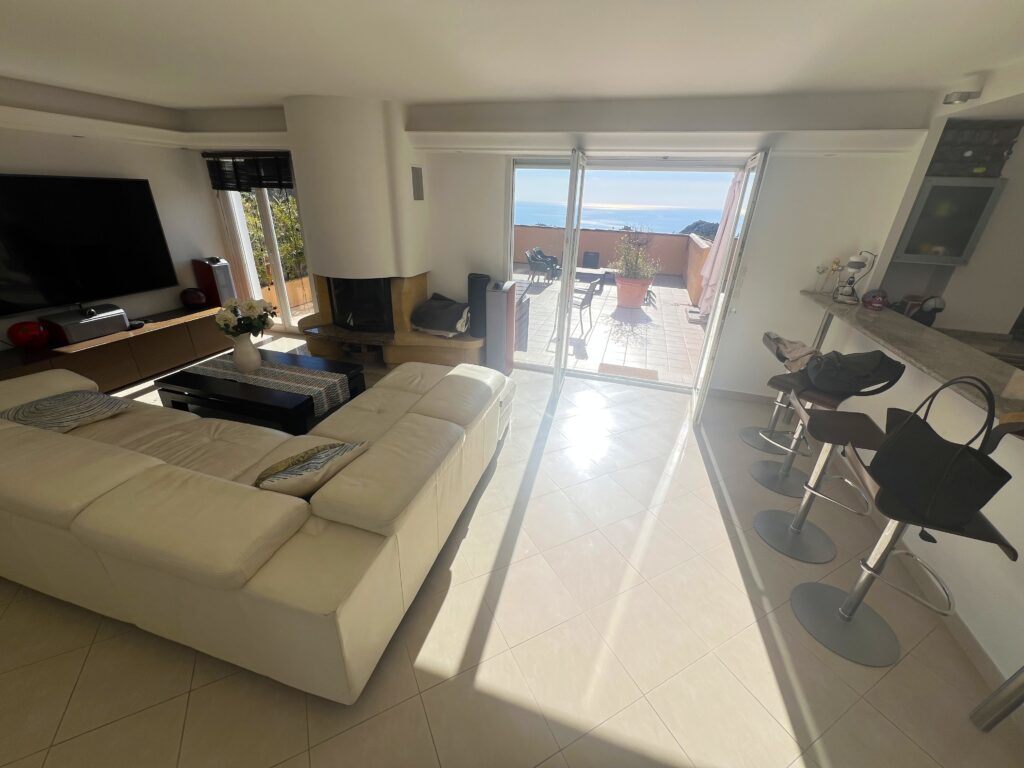 Proche Monaco, appartement avec terrain , vue mer ISM Property