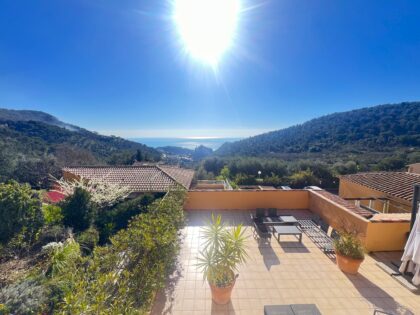 Proche Monaco, appartement avec terrain , vue mer ISM Property