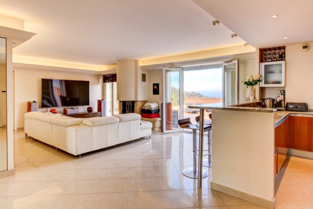 Open sea view, land , pool near Monaco ISM Property