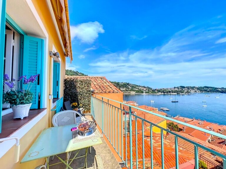 Open sea view, border beaches, old town of Villefranche sur mer ISM Property