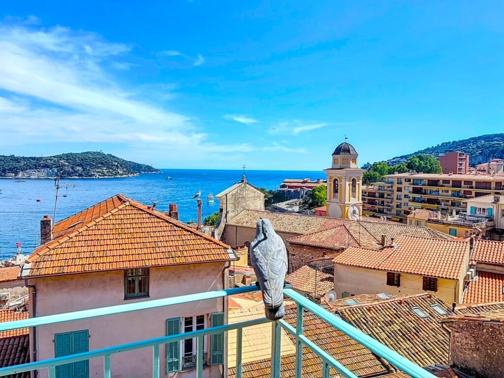 Open sea view, border beaches, old town of Villefranche sur mer ISM Property