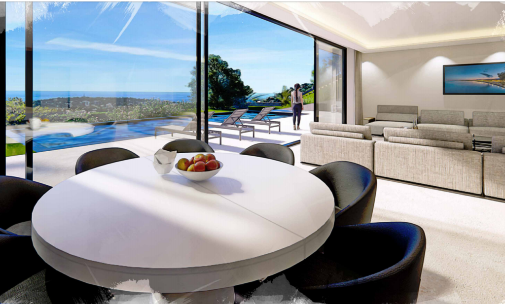 Vue mer panoramique, permit obtenu ISM Property