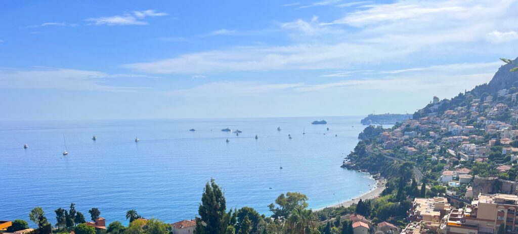 Open sea view and view over Monaco, 3 villas ISM Property