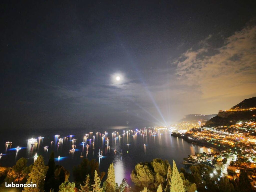 Vue mer panoramique, Vue de MONACO, piscine ISM Property