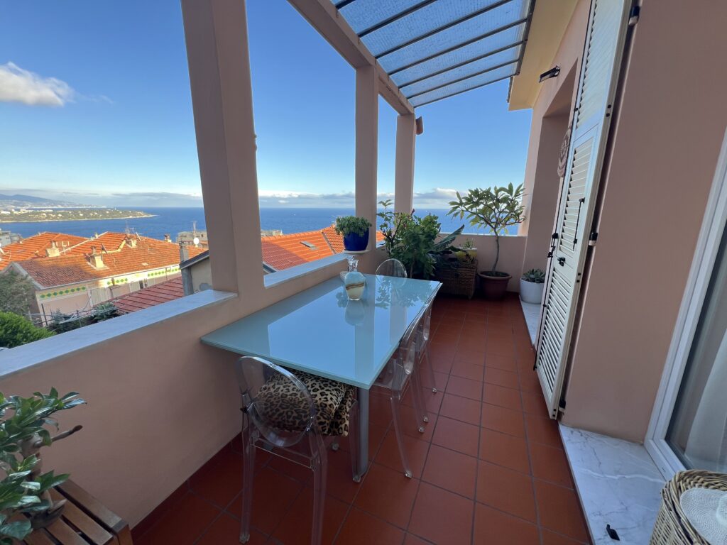 Limitrophe MONACO, vue mer ISM Property