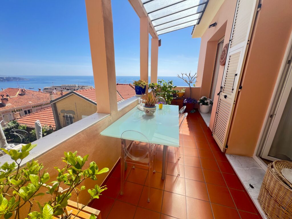 Limitrophe MONACO, vue mer ISM Property