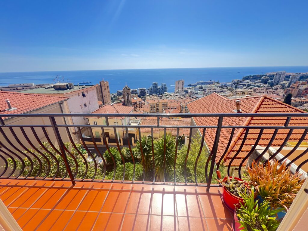 Limitrophe MONACO, vue mer ISM Property