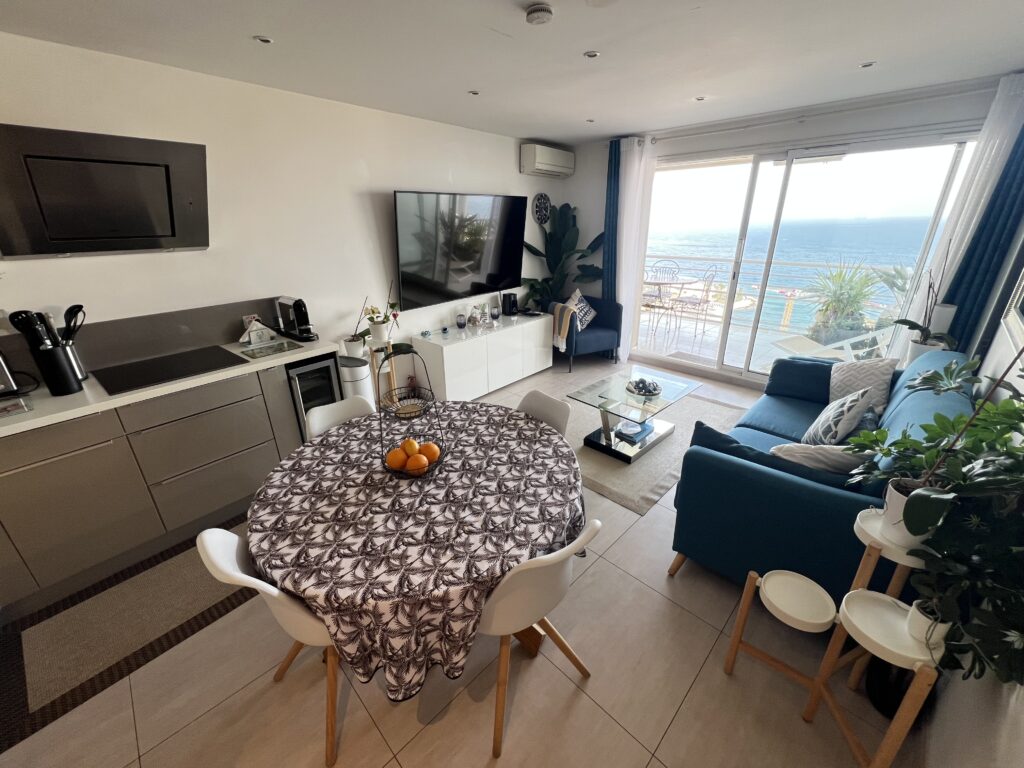 Border MONACO, terrace 60sqm, open sea view ISM Property