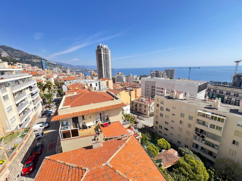 Fantastic sea view , terraces , border MONACO ISM Property