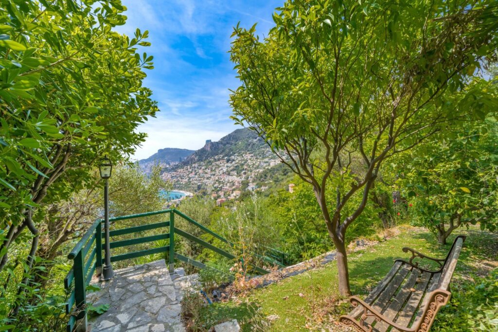 Open sea view and view over Monaco, garden ISM Property