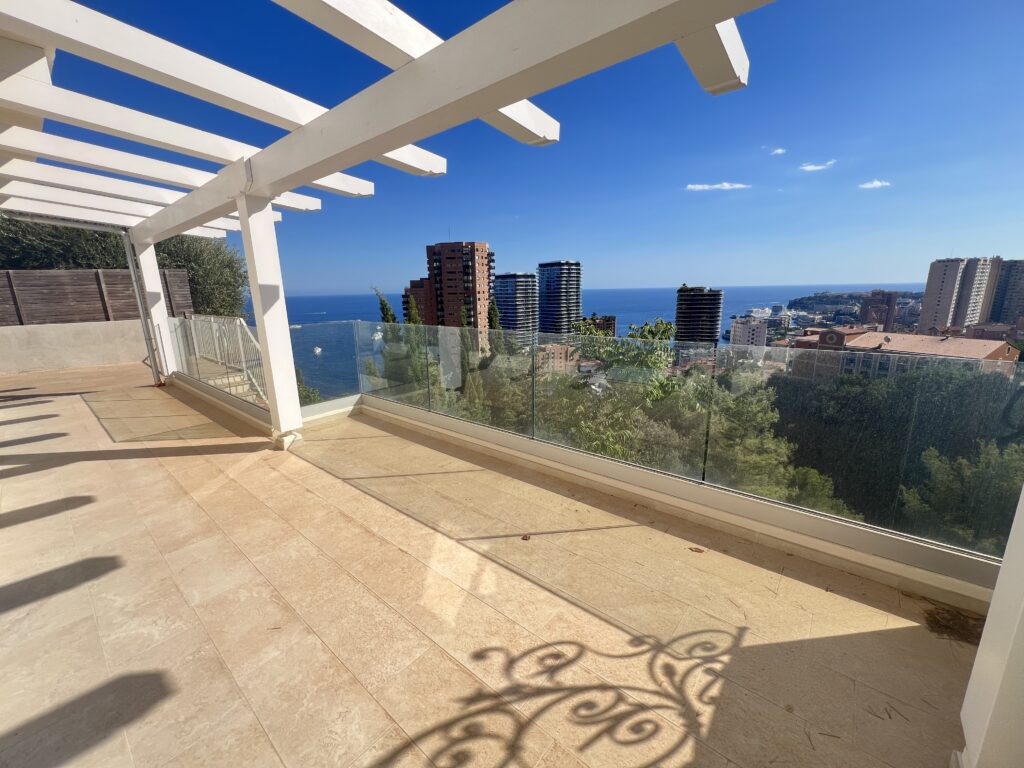 Vue de Monaco et vue mer , jardin privatif ISM Property
