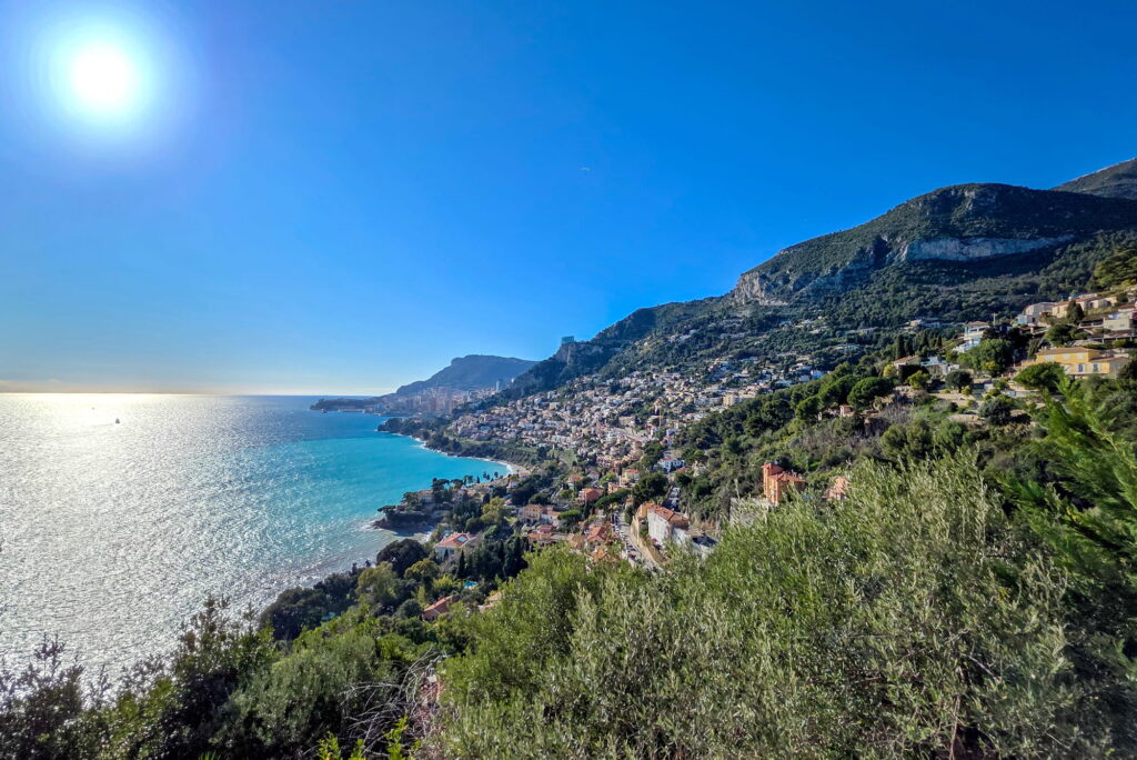 Open sea view and view over Monaco, garden ISM Property