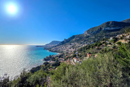 Open sea view and view over Monaco, garden ISM Property