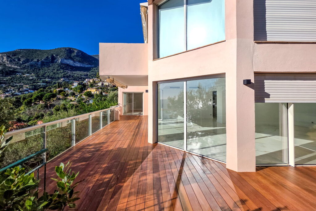 Open sea view and view over Monaco, garden ISM Property