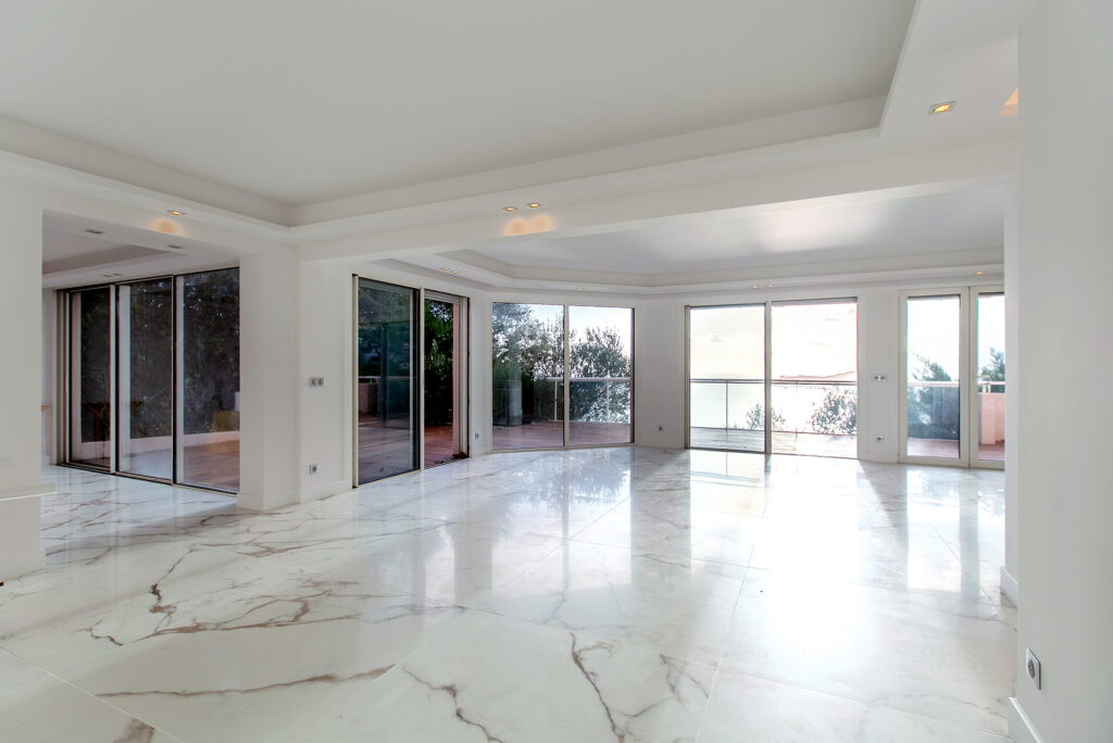 Open sea view and view over Monaco, garden ISM Property