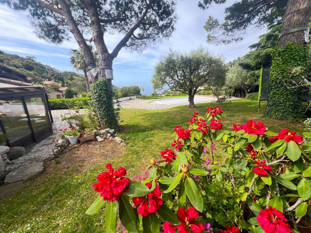 Proche Monaco, basse La Turbie, jardin plat ISM Property