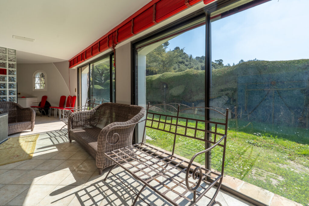 Proche Monaco, basse La Turbie, jardin plat ISM Property