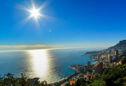 Open sea view, view over Monaco, Modern villa ISM Property